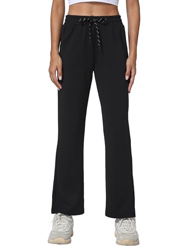 Women's Workout Joggers with Pockets - Quick Dry Activewear Pants