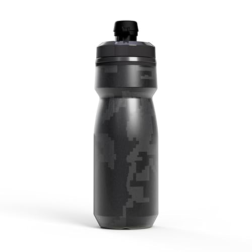 CamelBak Podium Dirt Chill Insulated Mountain Bike Water Bottle 21oz - Black Digi Camo