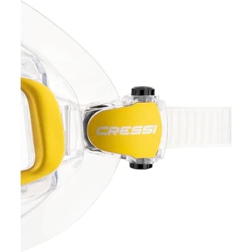 Cressi Perfect View Scuba and Snorkeling Mask in Pure Comfortable Silicone - Liberty Quattro: Designed in Italy