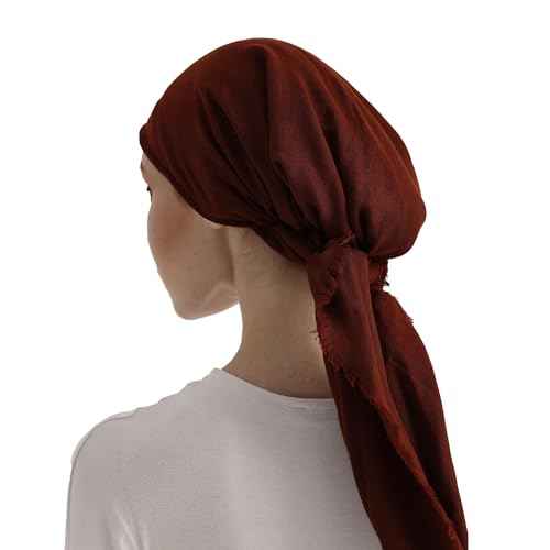 dscarf Headwear Pre Tied Head Scarves for Women Featuring | Soft Chemo Head Wear Headcover Ready Headwear