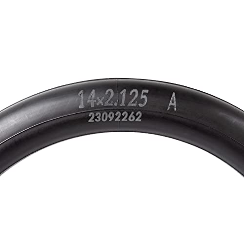 14 Inch Inner Tube for Electric Bike and Scooter - 2 Pack with Angled Valve Stem