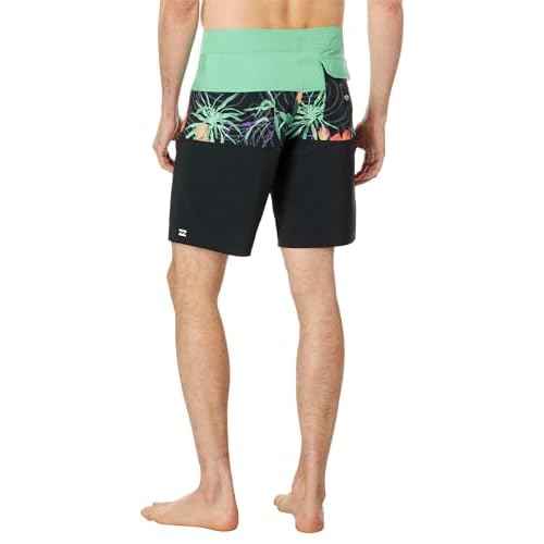 Billabong Men's Standard 4-Way Performance Stretch Tribong Pro Boardshort, 19 Inch Outseam, Asphalt