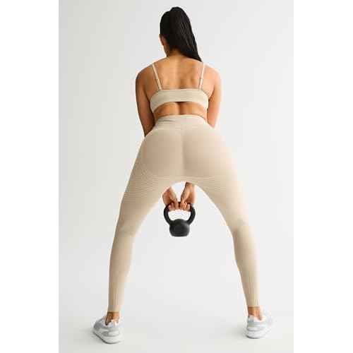 Orolay Resistance Band Leggings for Women High Waisted Compression Leggings for Women Full Length Workout Yoga Pants