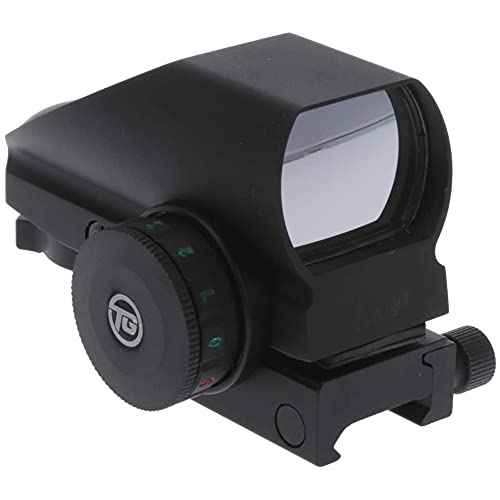 TRUGLO Tru-Brite 34mm x 24mm Hunting Shooting Durable Lightweight Compact Parallax Free Waterproof Shock Resistant Adjustable Red/Green Dual-Color Dot Sight | Battery Included