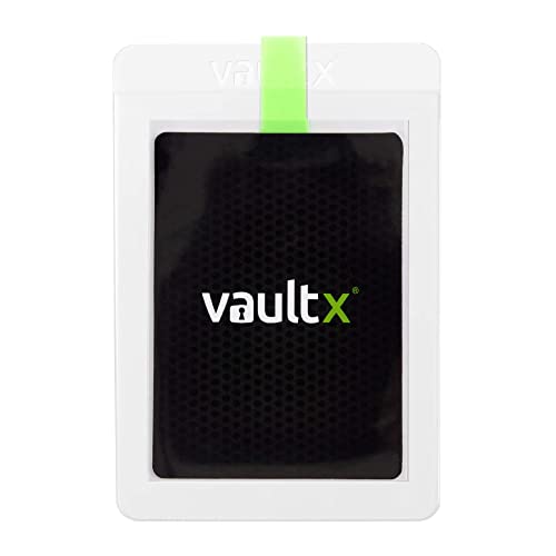 Vault X Semi Rigid Card Holders 50 Pack - Hard PVC Sleeves for Trading Cards