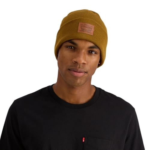 Levi's Men's All-Season Hero Beanie Soft Knit Cuffed Winter Hat, Warm & Comfortable Everyday Style