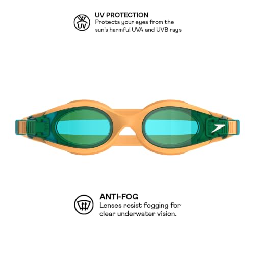 Kids Swim Goggles Hydrosity 2.0 Unisex Junior Orange Aquarium Variation
