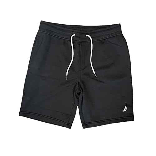 Nautica Mens Soft Cotton Fleece Jogger Gym Active Sweat Shorts