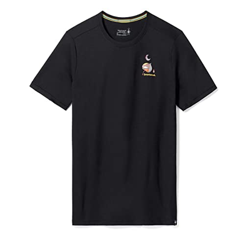 Smartwool Men's Nature Transitions Graphic Ss Tee Black M