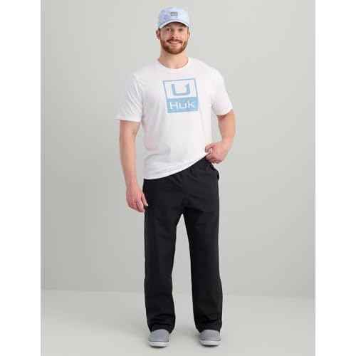 HUK Mens Storm Rain Pant 2.0, Waterproof, Windproof, Breathable Fishing and & Outdoor Gear