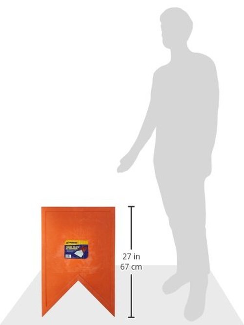 Champro Home Plate Extension (Orange) , 17” x 25”