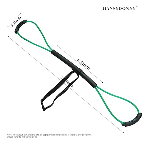 HANSYDONNY Boxing Resistance Bands Green 2.0 30LB for Speed & Power Training