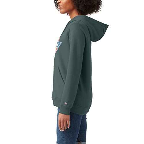 Dickies womens Heavyweight Logo Fleece Pullover