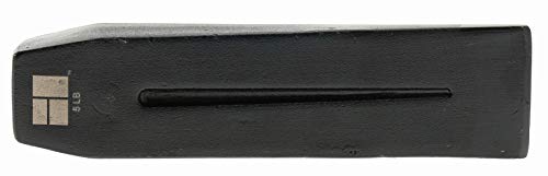 5 Pound Log Splitting Wedge - Heavy Duty Steel Firewood Splitter Tool
