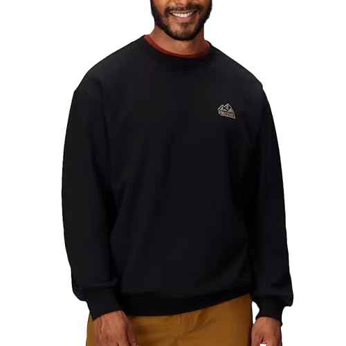 MARMOT Unisex Peaks Crew Sweatshirt, Black, Medium