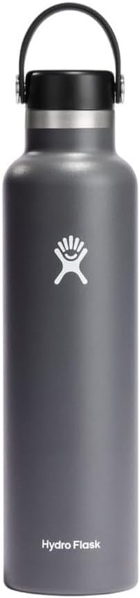 Hydro Flask Water Bottle - Insulated Stainless Steel - Non Spill, Leakproof in 24 Oz White