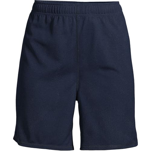 Women's Mesh Gym Shorts - Medium, Classic Navy - School Uniform