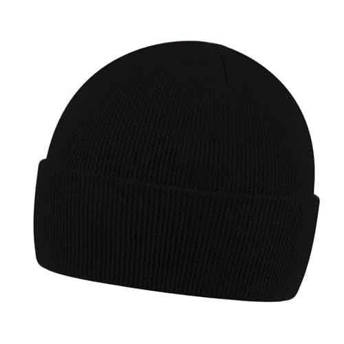 Beanie for Men Women Hat Soft Winter Beanies Cuff Skull Caps Knit Hats