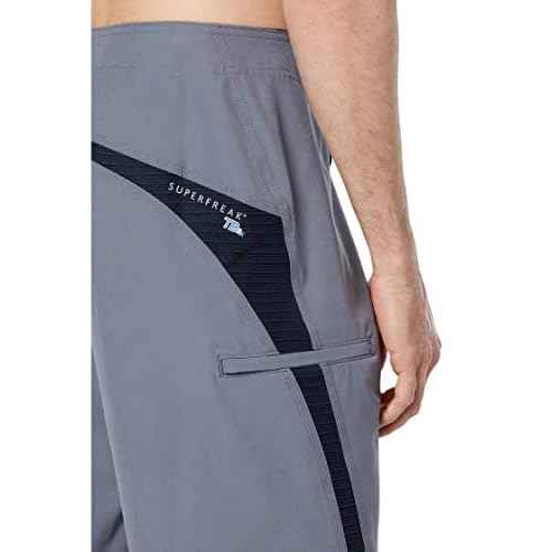 O'NEILL Men's 21 Inch S-Seam Boardshorts - Water Resistant Swim Trunks for Men with Quick Dry Stretch Fabric and Pockets,Grey 4,31