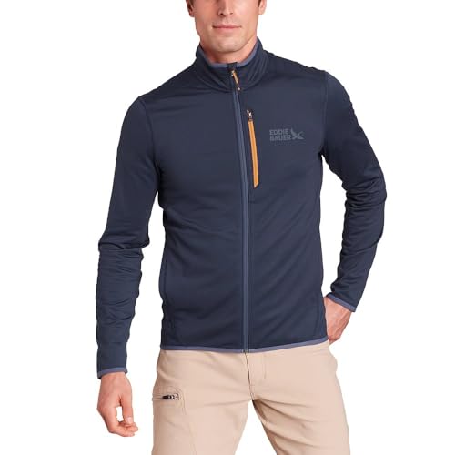 Eddie Bauer Men's Activator Grid Fleece Full-Zip