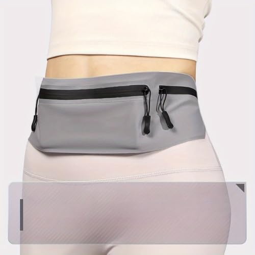 1Pcs, Mobile Waist Bag,Grey Color Fanny Pack, Nylon Material,(8.6x4.5x0.7inch),Sturdy And Durable,Fanny Packs for Women