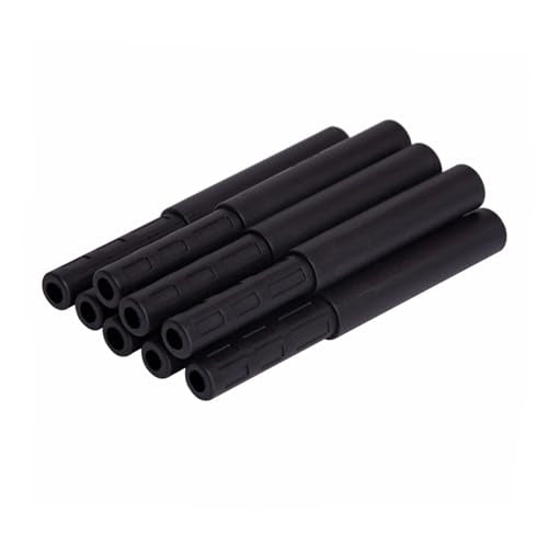 Golf Club Shaft Extension Kit - 8 Pcs 0.49 Inch Carbon Fiber Shaft Extensions for Irons, Putter, Driver