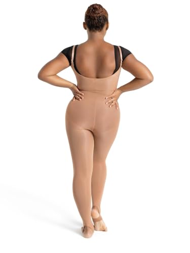 Capezio Ultra Soft Stirrup Body Tight Suntan S/M