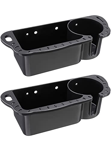 KEMIMOTO Boat Seat Cup Holder Set - Black for B100 B200 Boats, 2 Pack