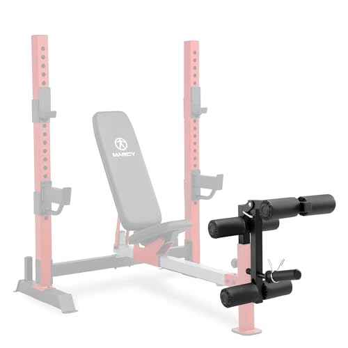 Marcy Standard & Olympic Adjustable Weight Benches and Accessories - Build You Own Home Gym with Optional Attachments Available: Lat Tower, Leg Developer, and Arm Curl for Full Body Exercise and Strength Training
