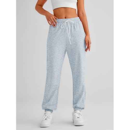 AUTOMET Women's Cinch Bottom Sweatpants Athletic Joggers Lounge Pants with Pockets