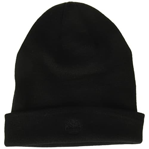 Timberland Men's Cuffed Beanie with Embroidered Logo