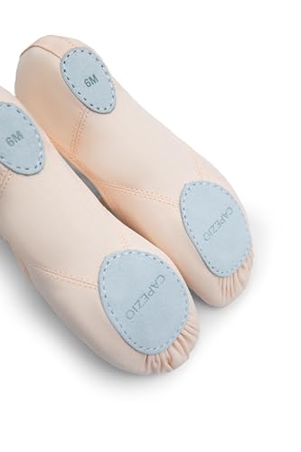 Capezio Women's 2028 Canvas Juliet Ballet Shoe - Light Pink, Size 8
