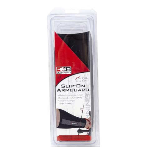 Black Slip-On Forearm Guard for Shooting and Hunting