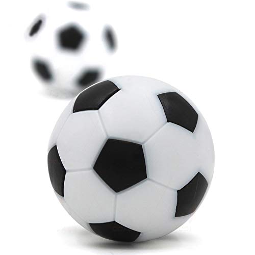 OuMuaMua 9pcs Foosball Table Balls 1.42 Inch Table Soccer Balls for Foosball Tabletop Game Accessory Replacements Multicolor World Cup