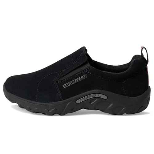Merrell Jungle Moc Moccasin, Black, 5 US Unisex Big Kid