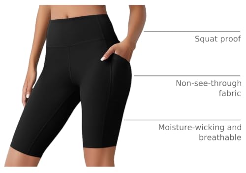 Women’s Tummy Control Bike Shorts Pack - Small-Medium Black, Grey, Navy