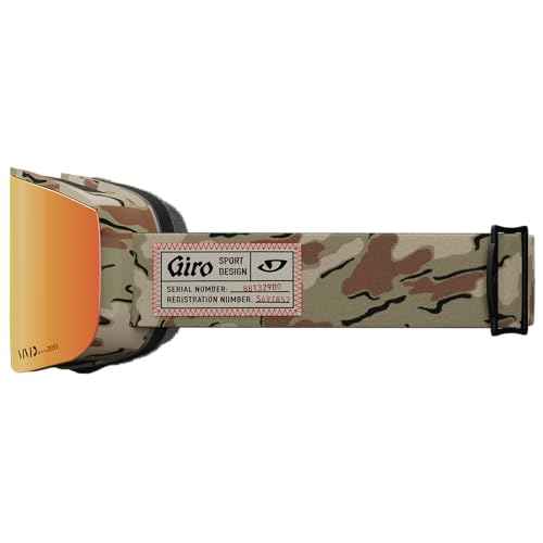 Giro Axis Ski Goggles - Snowboard Goggles for Men - Quick Change with 2 VIVID Lenses - Anti-Fog Vent Tech - OTG