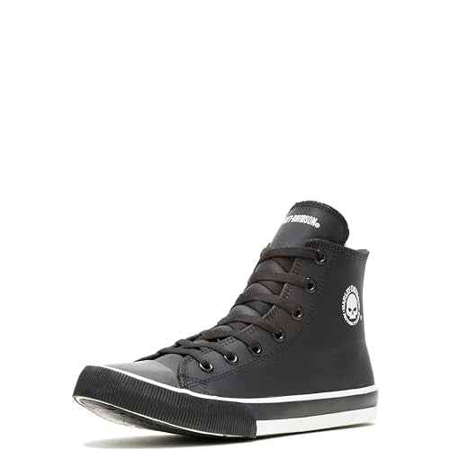 Harley-Davidson Men's Baxter Leather Motorcycle Casual Sneaker