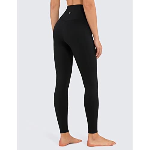 CRZ YOGA Air Feeling High Waisted Leggings for Women 28'' - Warm Thick Workout Buttery Soft Yoga Pants Lounge