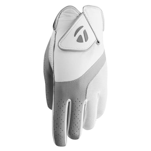 Women's Golf Glove - White, Medium, New Season, Worn on Left Hand