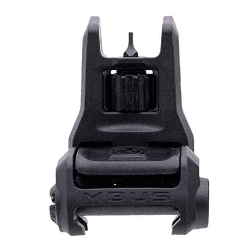 Magpul MBUS 3 Front & Rear Sight Set Fits Picatinny Rail, Black, MAG1166-MAG1167
