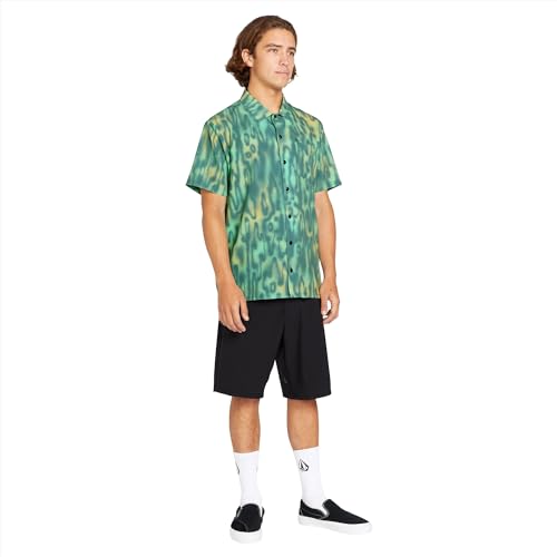 Volcom Mens Regular Frickin Cross Shred 20" Hybrid Water Repellent Short