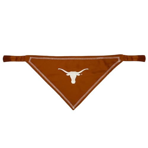 Pets First NCAA Texas Longhorns Large/X-Large Dog & Cat Bandana Tie