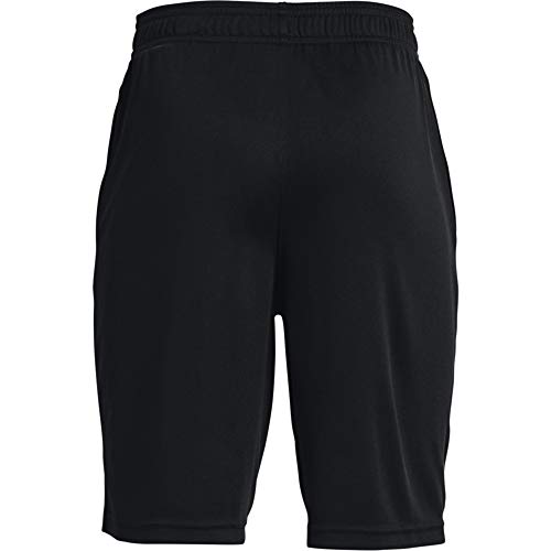 Under Armour Boys' Prototype 2.0 Logo Shorts - Small Black and White