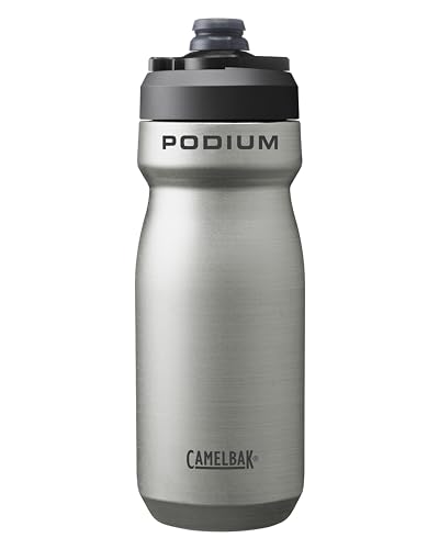 CamelBak Podium Water Bottle 18oz Stainless Steel Insulated - Black