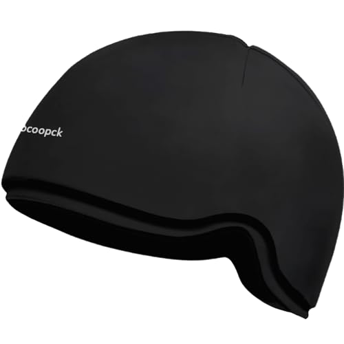 Black Cold Cap for Chemotherapy & Migraine Relief - Standard Fit