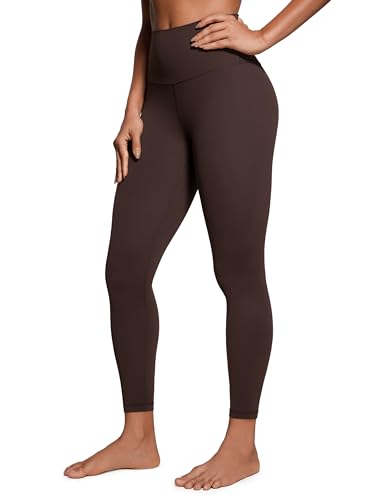 CRZ YOGA Butterluxe Leggings 25 Inches - Medium / Hot Fudge Brown