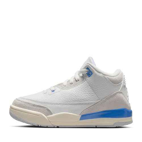 Air Jordan 3 Retro - Summit White / Hydrogen Blue Leg by Jordan