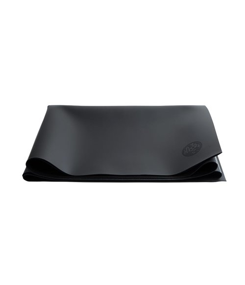 Manduka GRP Adapt Travel Yoga Mat 71" - 1.5mm | Foldable & Travel friendly | Ultimate Grip | Sweat ready for Any Style of Yoga | 71 x 24 inches | Carbon Black