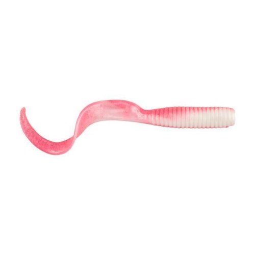 Berkley Gulp! Grub Saltwater Fishing Soft Bait, Pink Shine, 6in